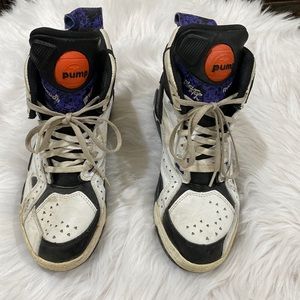 Blacktop Reebok Pump Sneakers